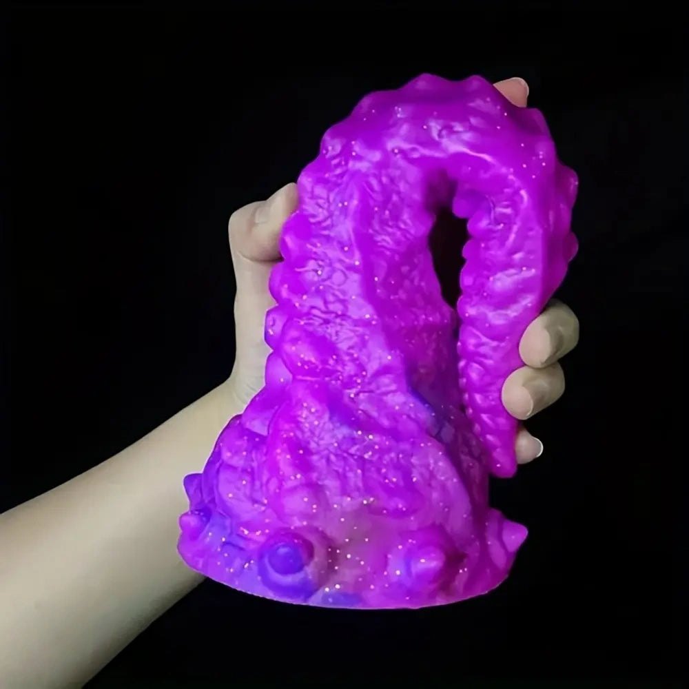 Ridged tentacle silicone fantasy dildo, photo 10