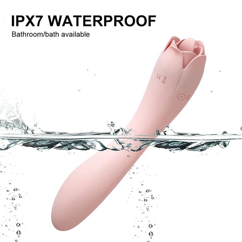 Rose bud g-spot licking vibrator, photo 4