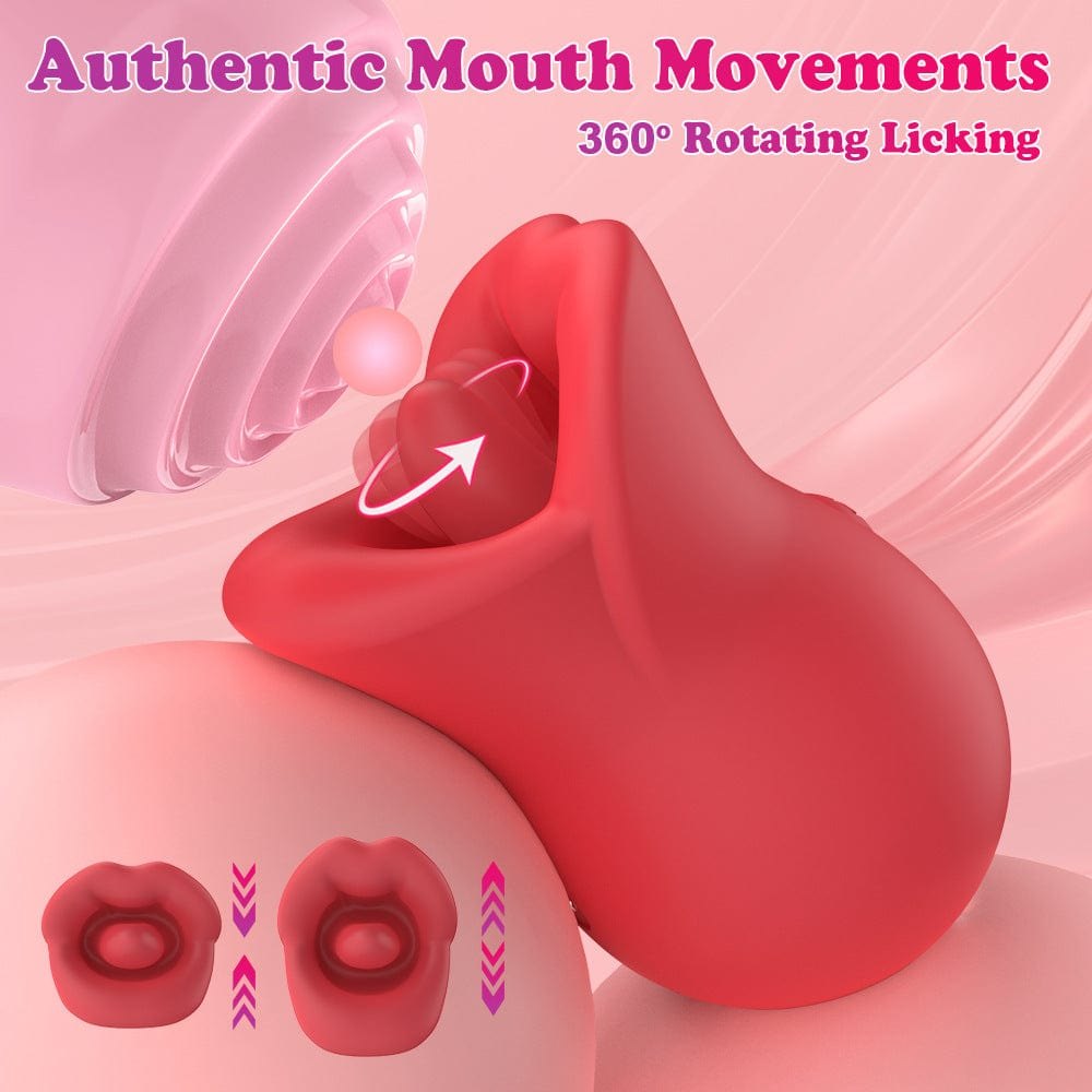 Rose shaped clitoral suction vibrator, photo 3