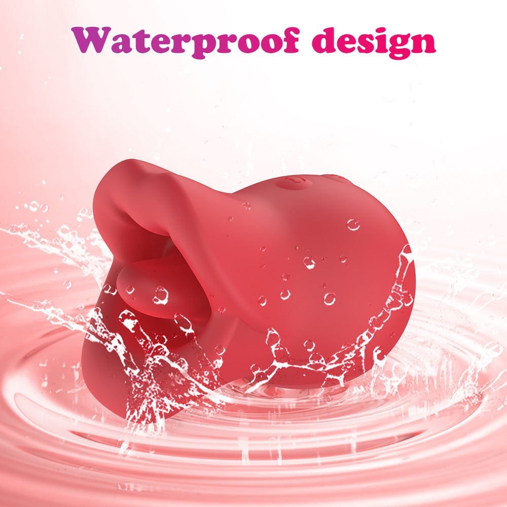 Rose shaped clitoral suction vibrator, photo 4