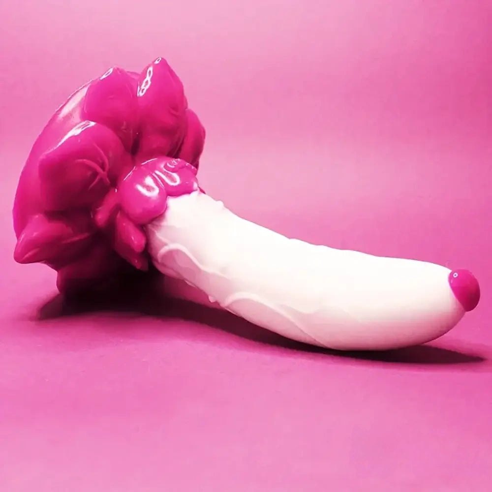Rose flower fantasy dildo, photo 9