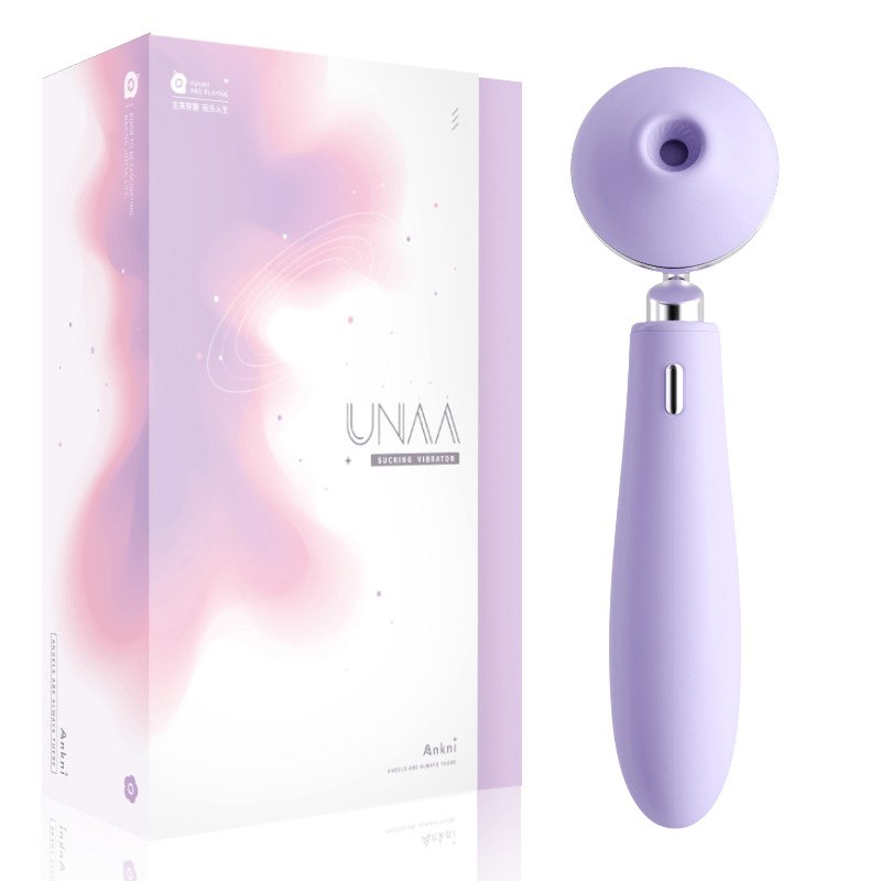 Purple rose-shaped silicone suction vibrator, photo 1