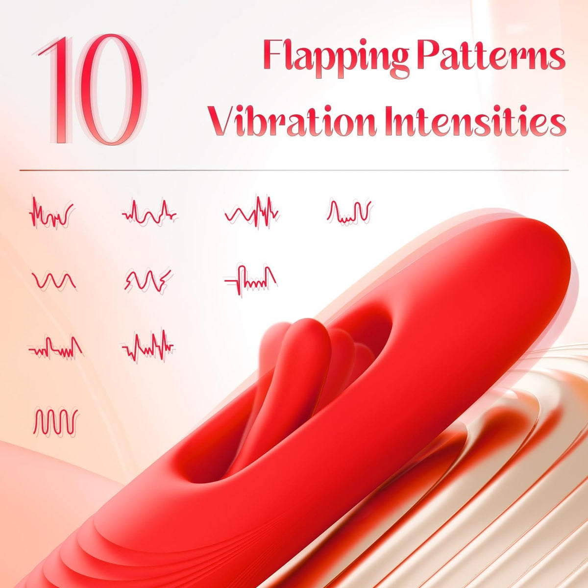 Rose red kissing clit and g-spot vibrator, photo 7