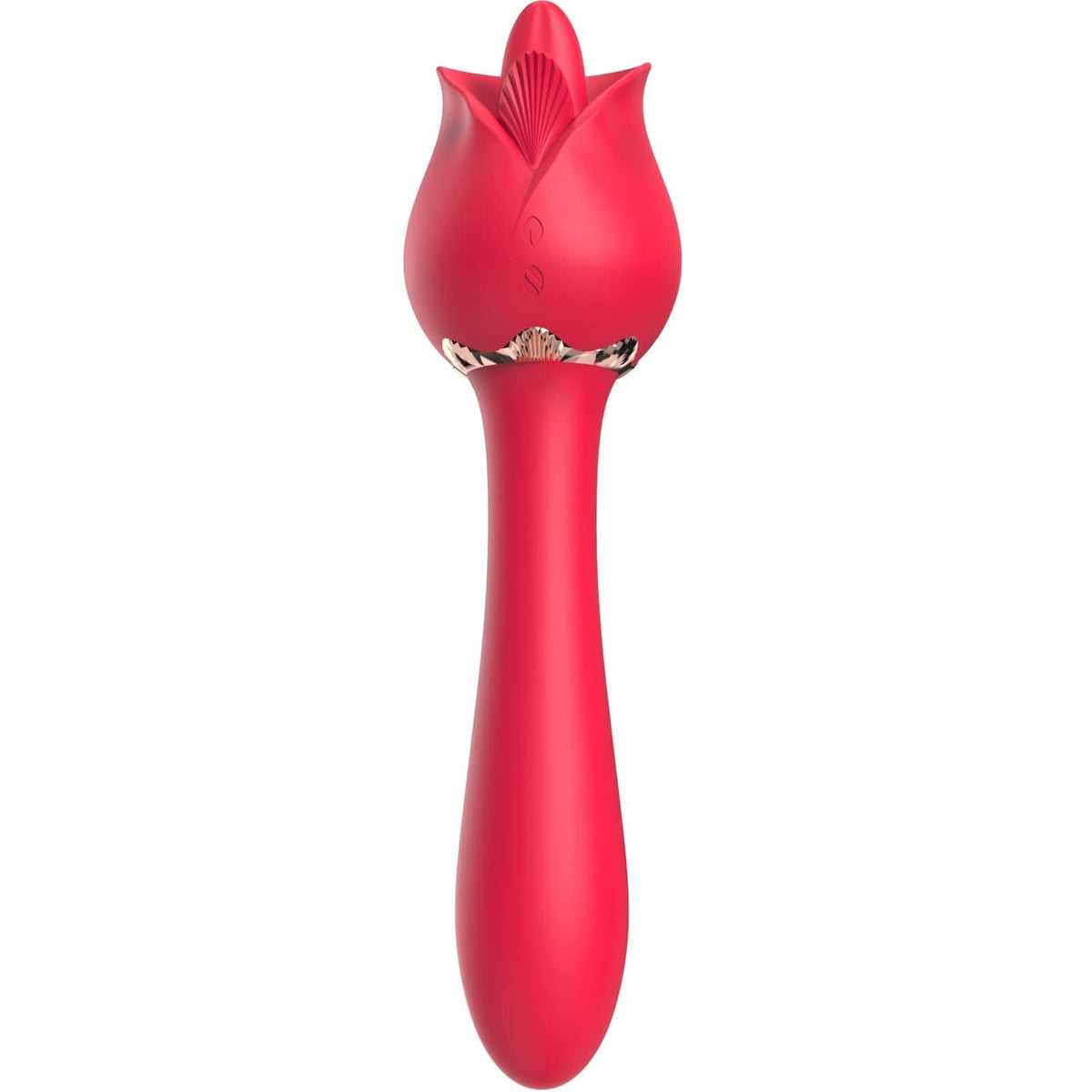 Rose licking clitoral stimulator with vibrating egg, photo 12