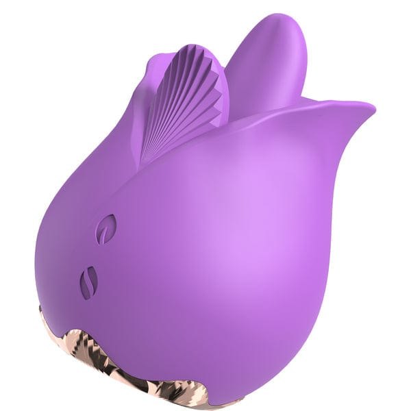 Rose licking clitoral stimulator with vibrating egg, photo 7