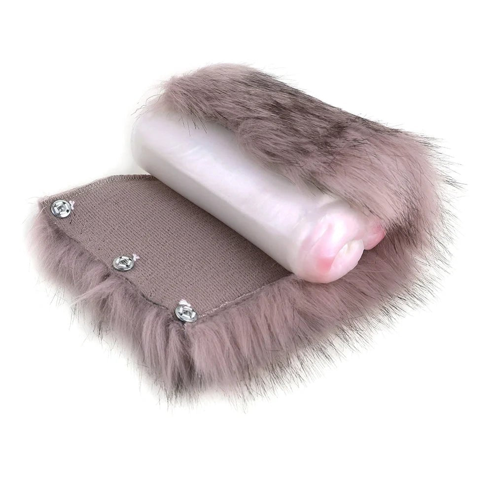 Rose mauve dual entry furry male masturbator, photo 9