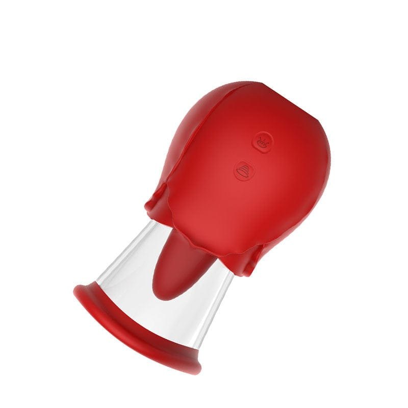 Silicone rose shaped nipple suction toy, photo 6