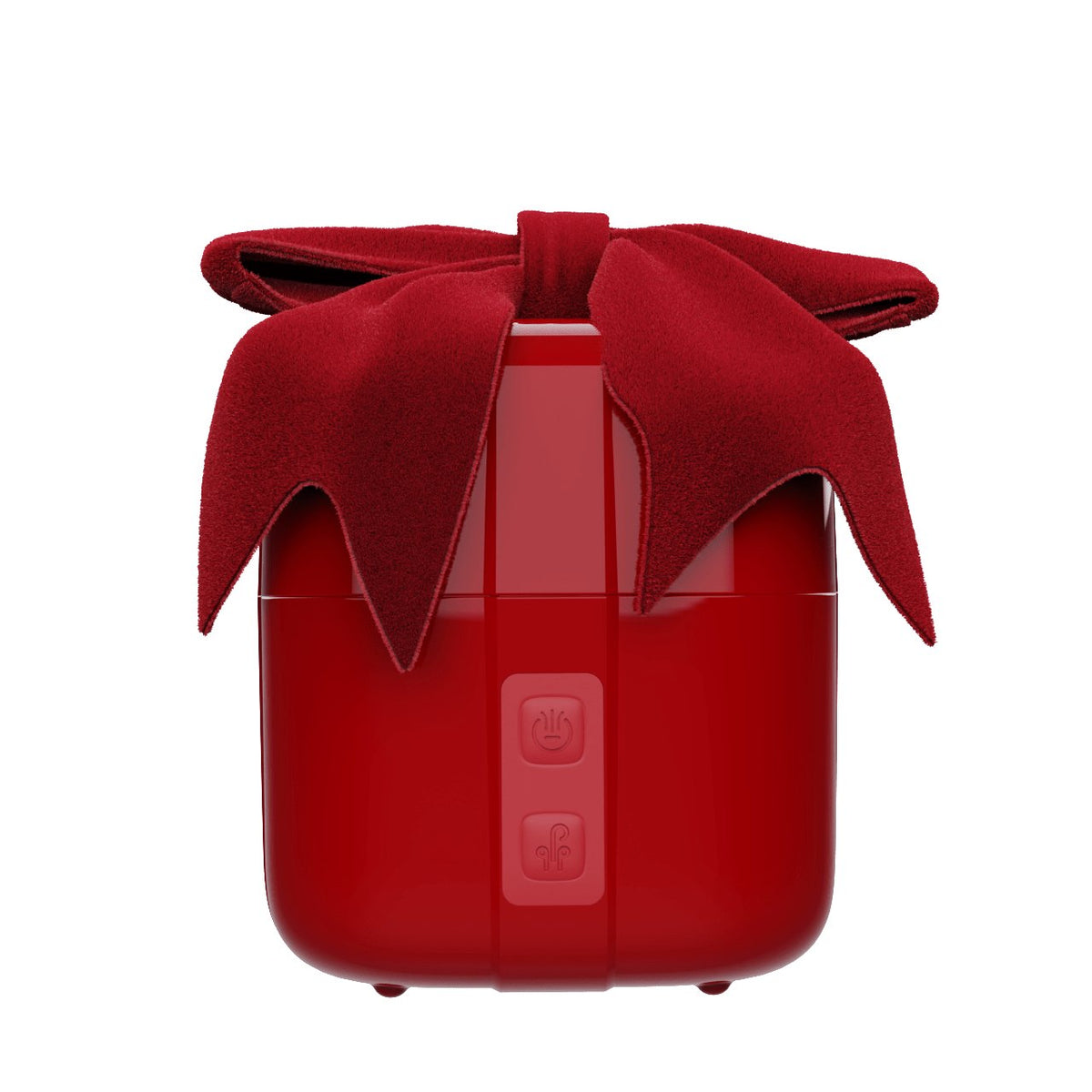 Red rose-shaped oral suction clitoral vibrator, photo 9