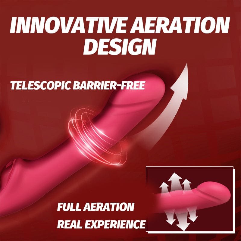 Pink rose-patterned rabbit vibrator with wireless remote, photo 8