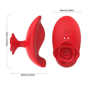Red mini rose finger vibrator, photo 8