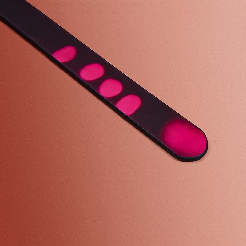 Black rose-shaped color-changing paddle, photo 2