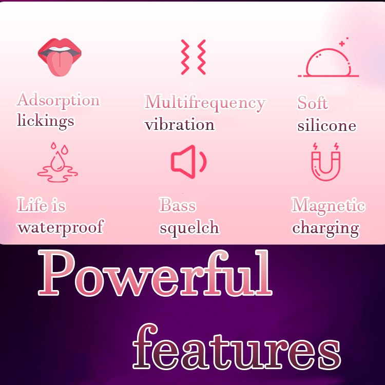 Red liquid silicone rose suction vibrator set, photo 10