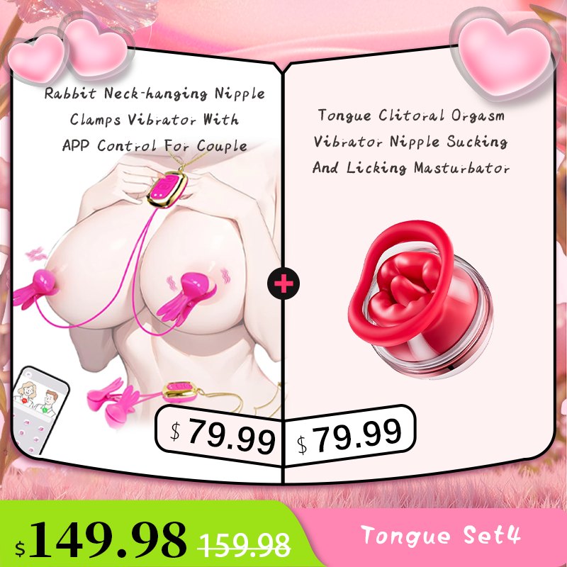 Red liquid silicone rose suction vibrator set, photo 18