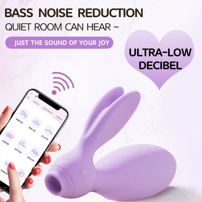 Purple silicone rose clit suction vibrator, photo 2