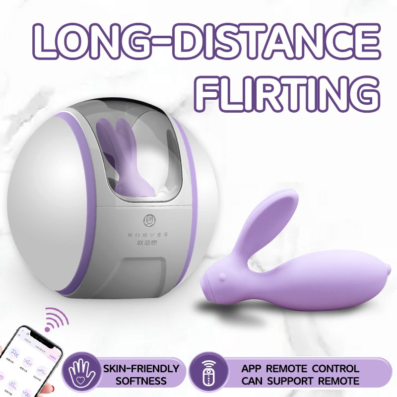 Purple silicone rose clit suction vibrator, photo 5