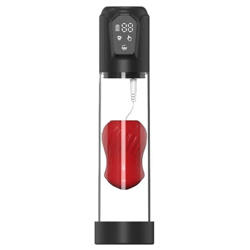 Black rose suction vibrating penis pump, photo 6