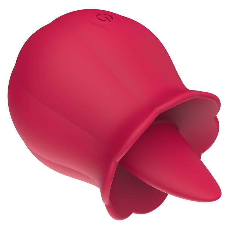 Rose shaped tongue licking clitoral vibrator, photo 3