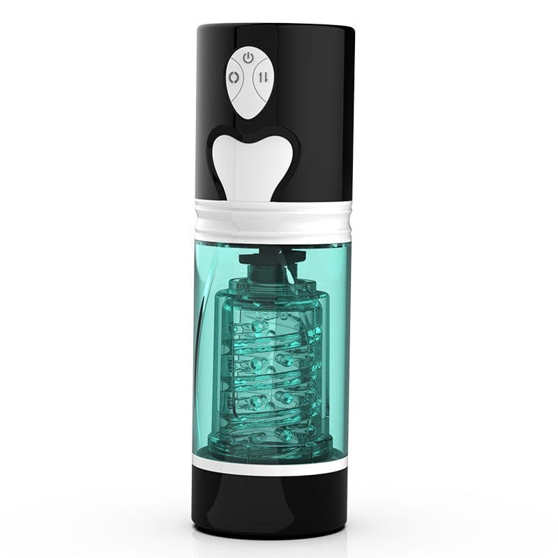 Black rotating auto male stroker