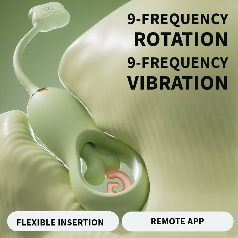 Rotating g-spot and clitoral vibrating egg, photo 3