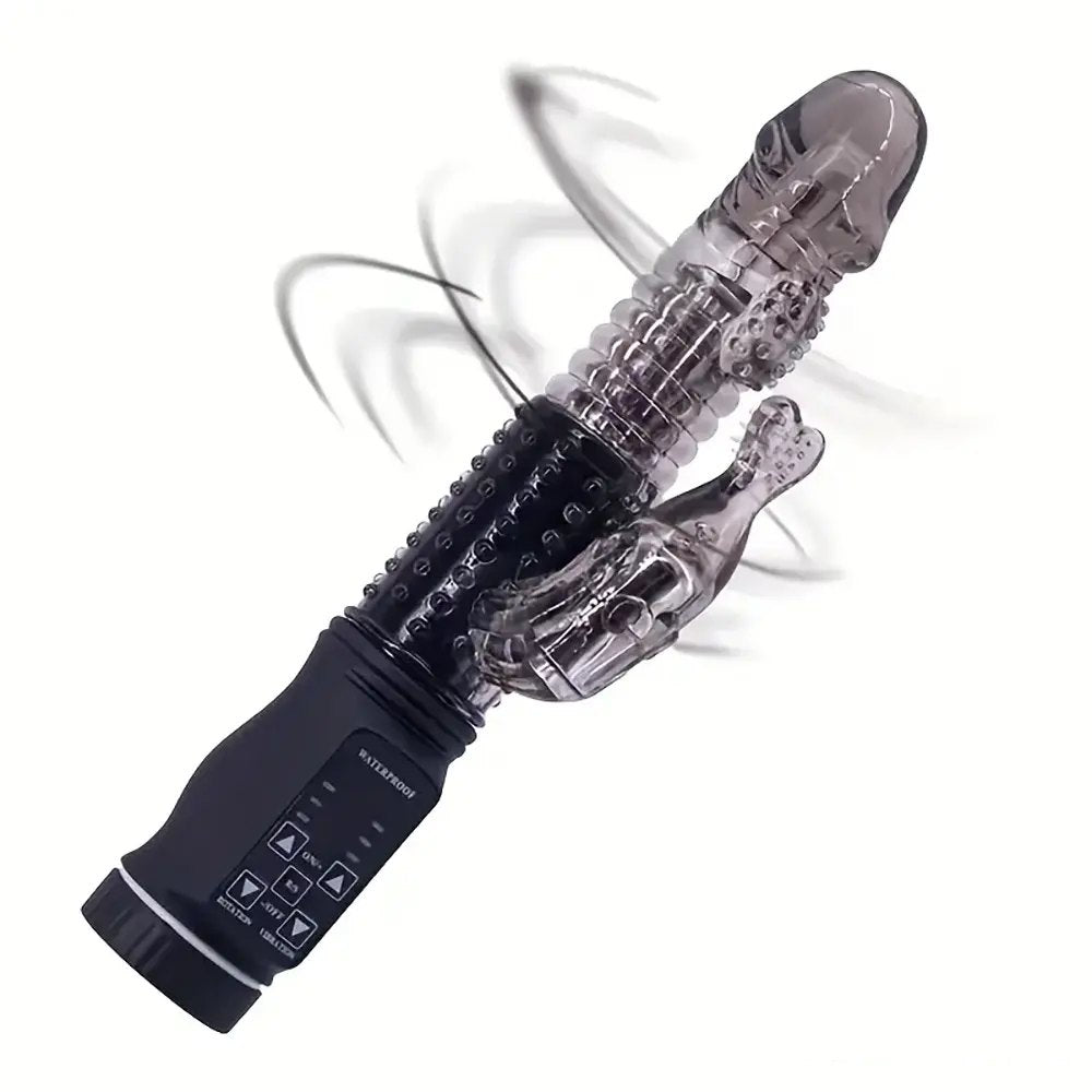 Purple rotating rabbit vibrator, photo 12