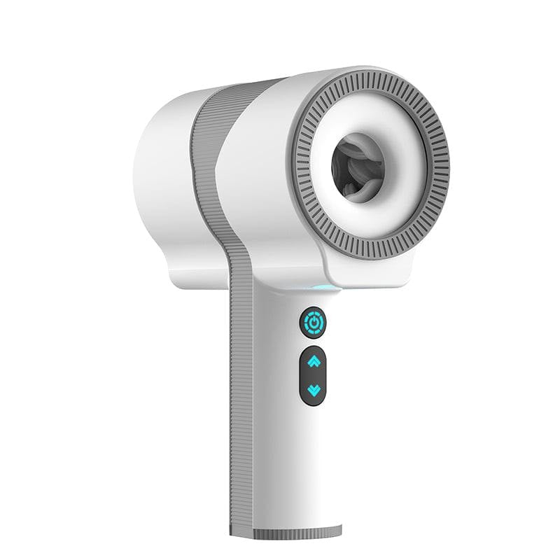 White rotating thrusting male masturbator