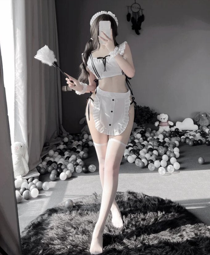 Ruffled maid roleplay costume, photo 2