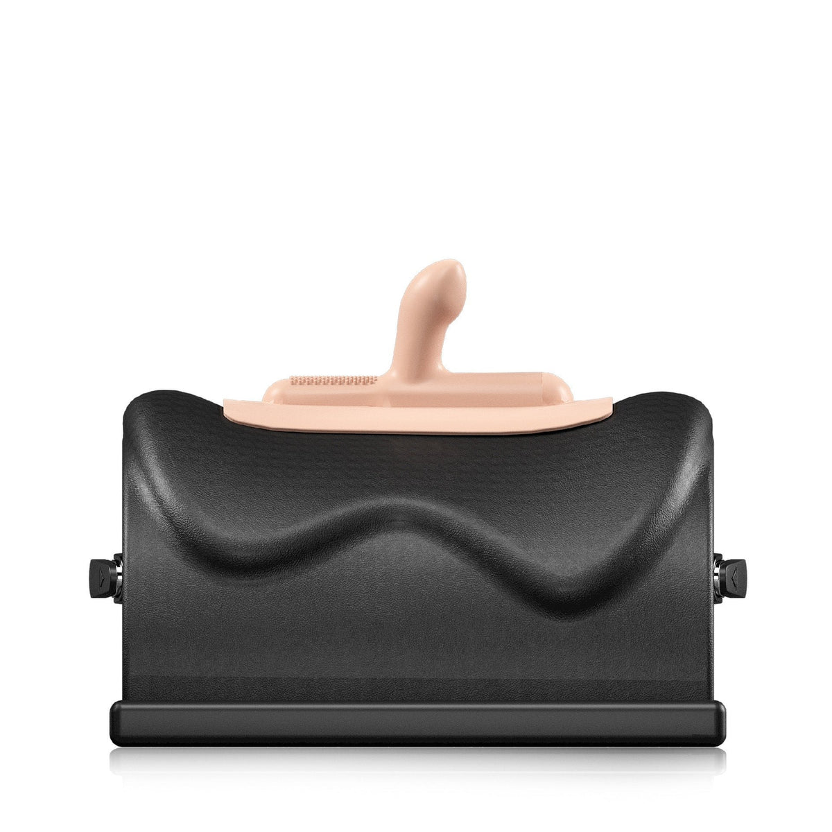 Black saddle chair vibrating sex machine with thrusting attachment, photo 1