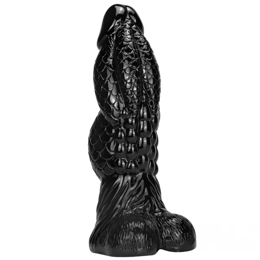 Scale texture realistic dildo, photo 12