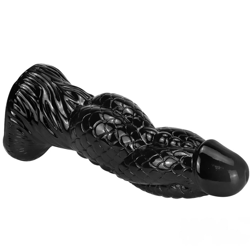 Scale texture realistic dildo, photo 13