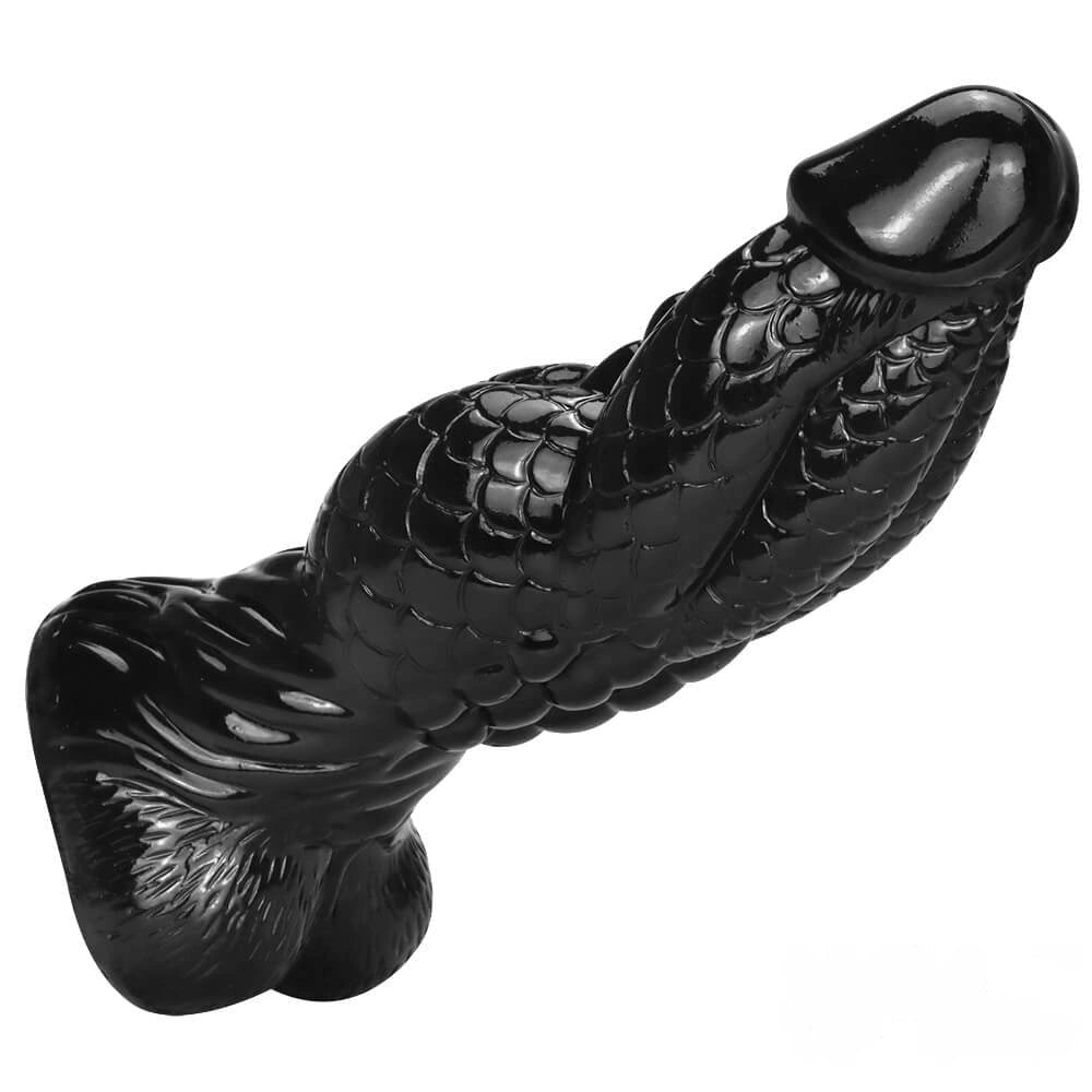 Scale texture realistic dildo, photo 14