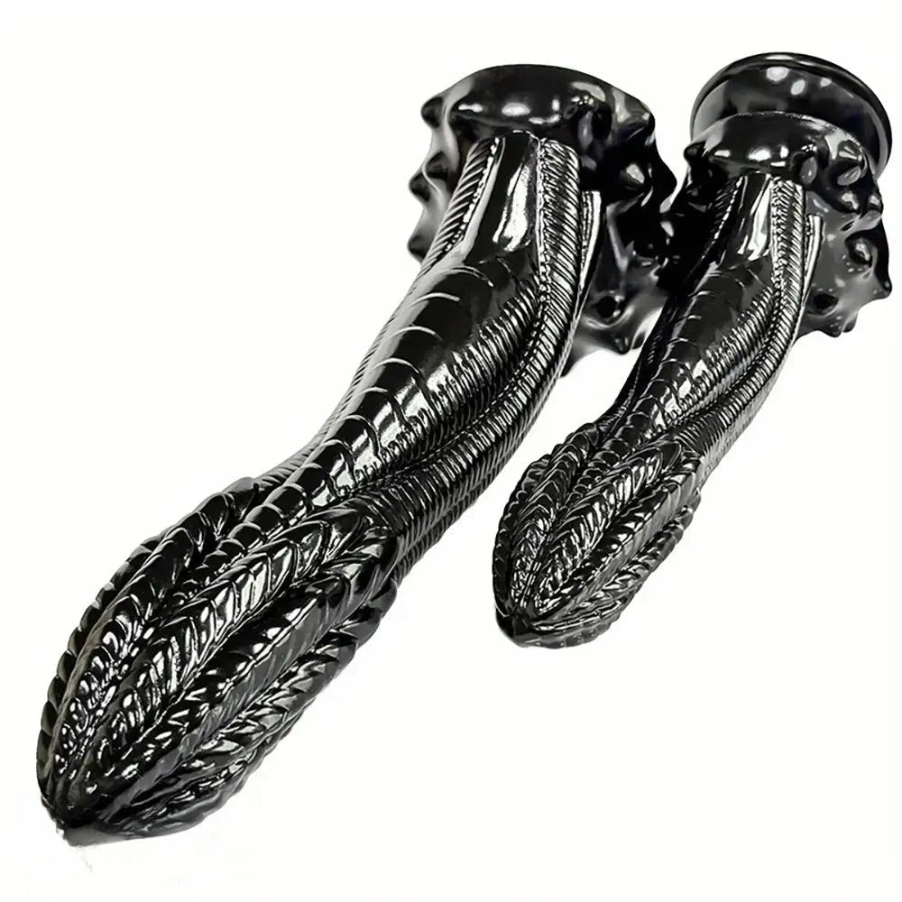 Scaled beast fantasy pvc dildo, photo 10