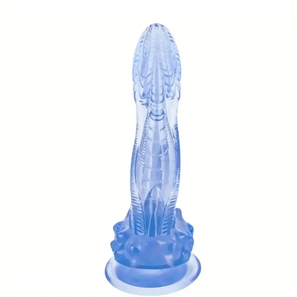 Scaled beast fantasy pvc dildo, photo 11