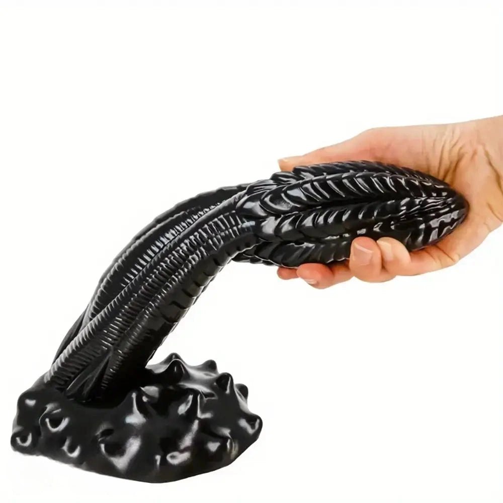 Scaled beast fantasy pvc dildo, photo 12