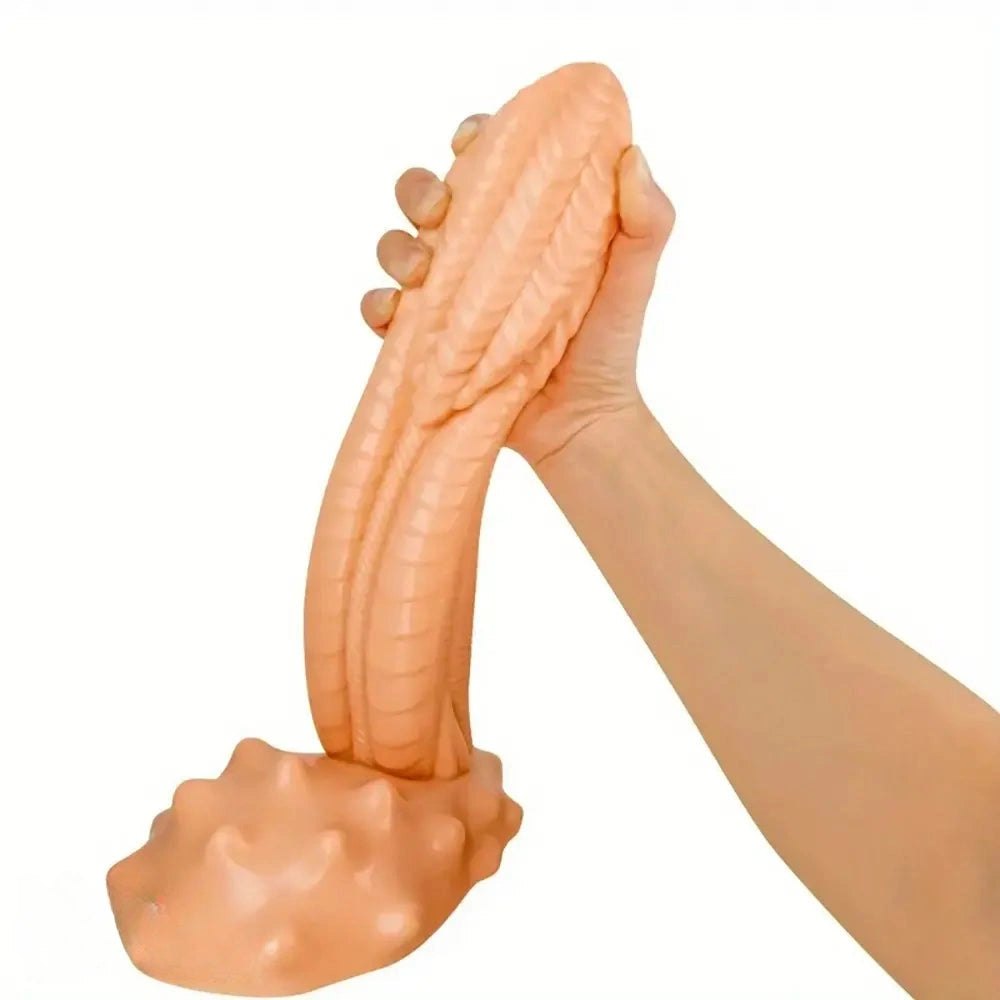 Scaled beast fantasy pvc dildo, photo 6