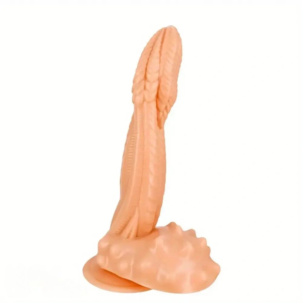 Scaled beast fantasy pvc dildo, photo 7