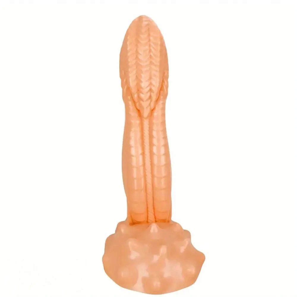 Scaled beast fantasy pvc dildo, photo 9