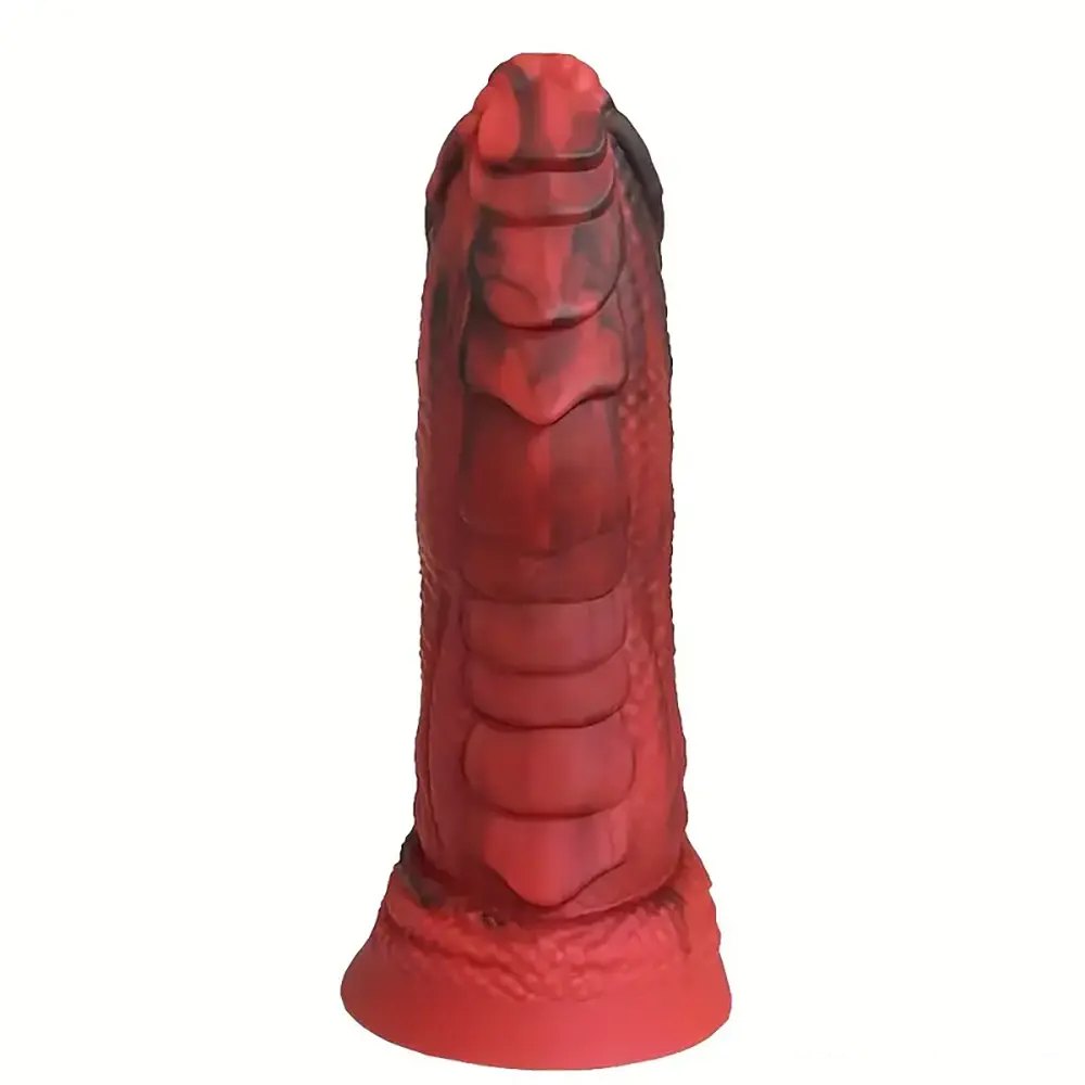 Red scaled carp fantasy dildo, photo 4
