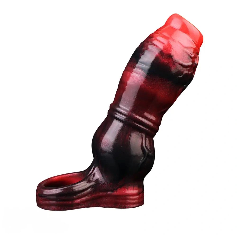 Mixed color silicone dragon scale sleeve, photo 5