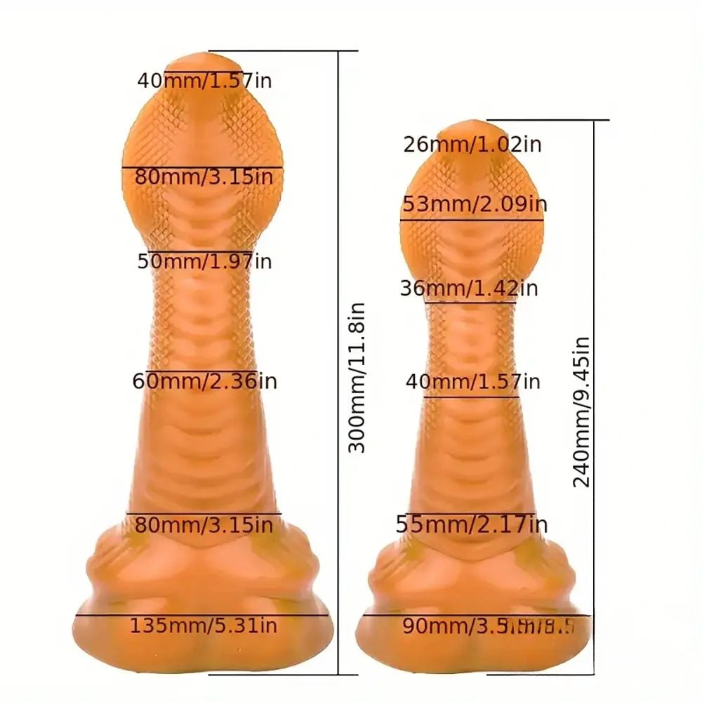 Scaled fantasy snake dildo, photo 10