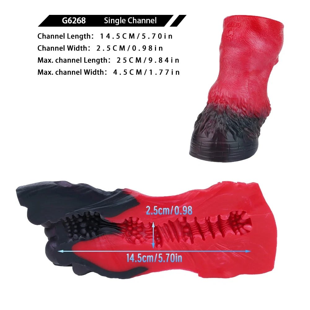 Scarlet black werewolf paw masturbator, photo 14