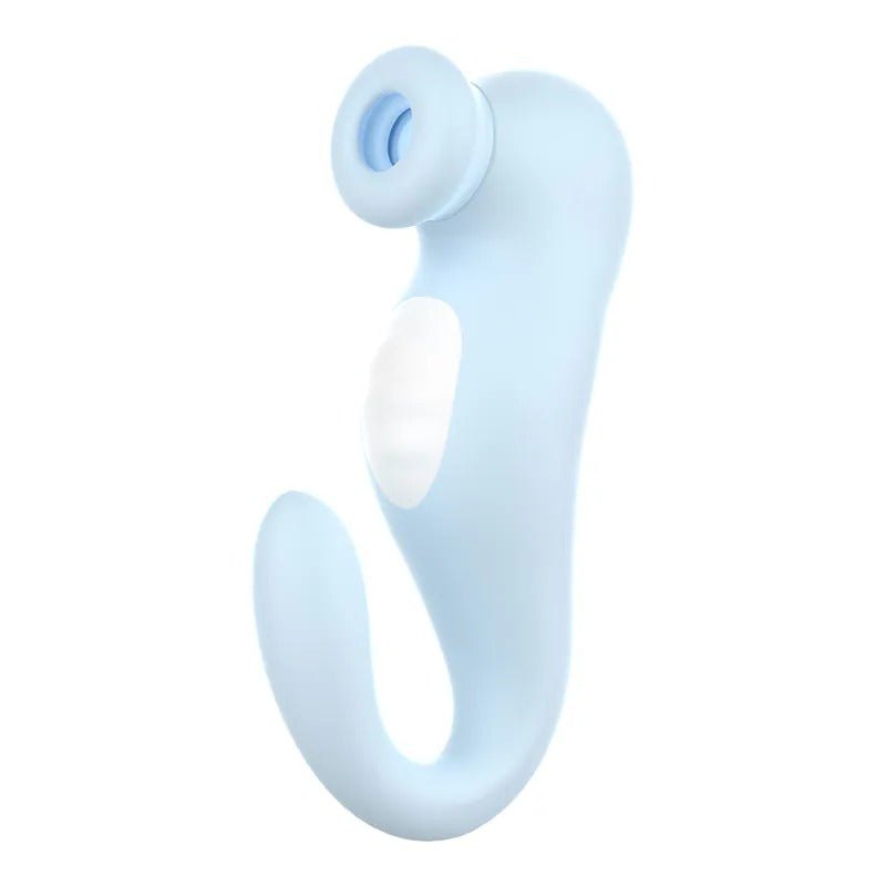 Pink seahorse clitoral suction vibrator, photo 1