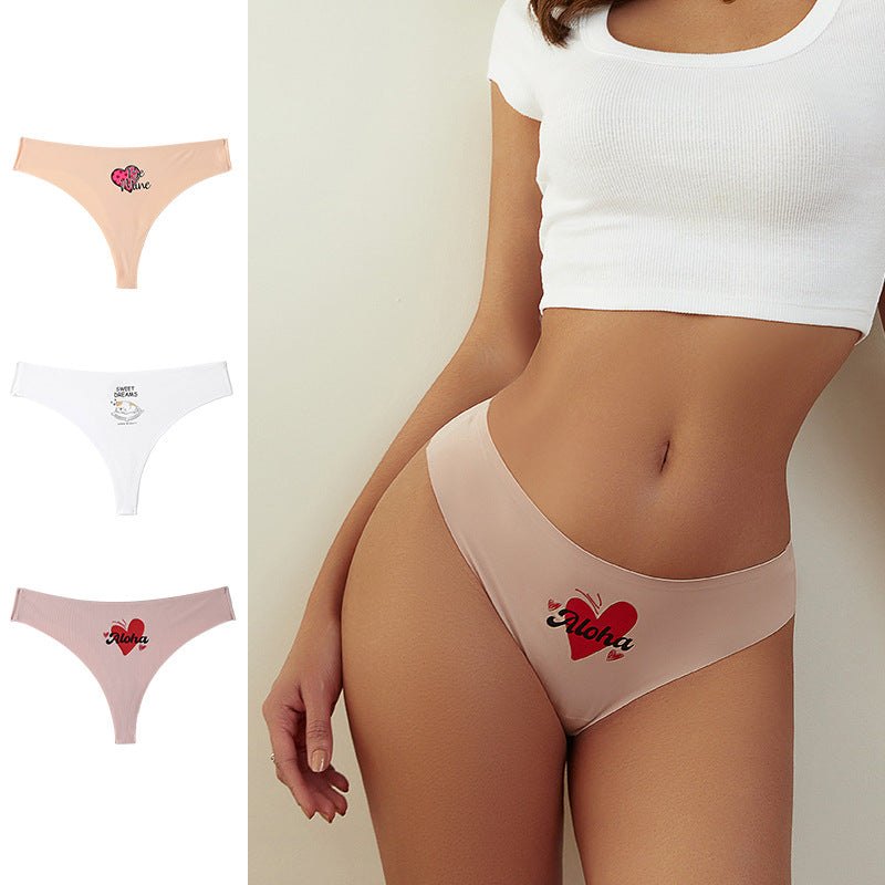 Seamless heart hipster cotton panty, photo 4