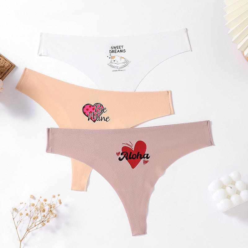 Seamless heart hipster cotton panty, photo 5