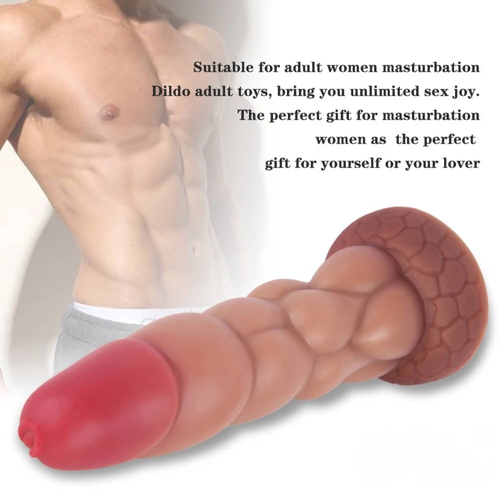 Segmented anal dildo with flared round base, photo 4
