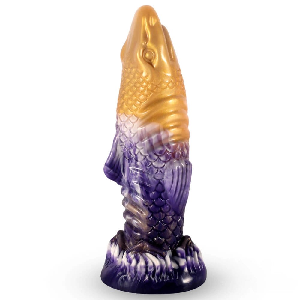 Shark-fin fantasy silicone dildo, photo 1