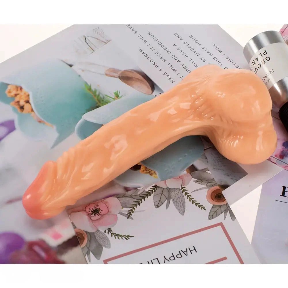 Tapered PVC realistic dildo, photo 8