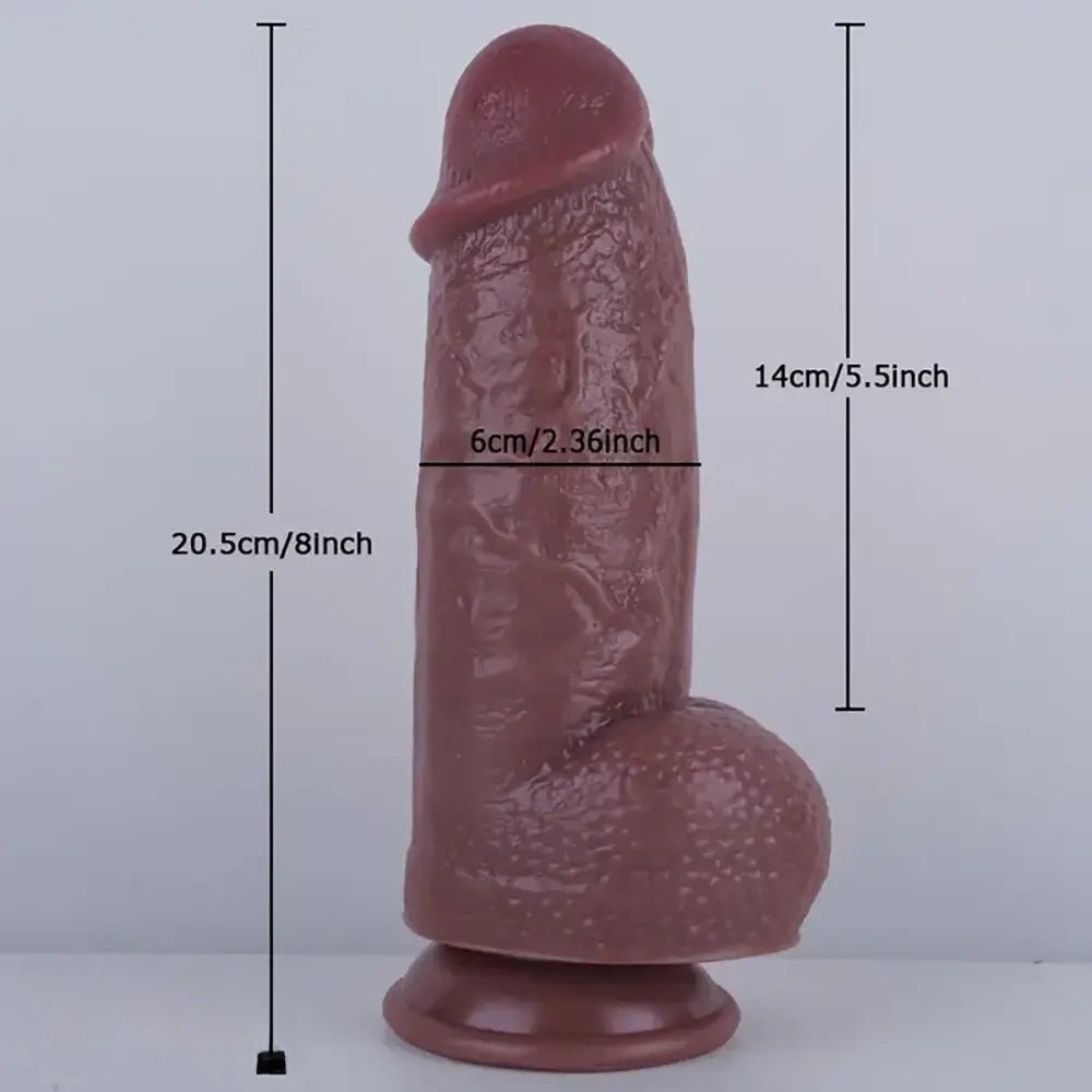 Short thick realistic dildo, photo 10