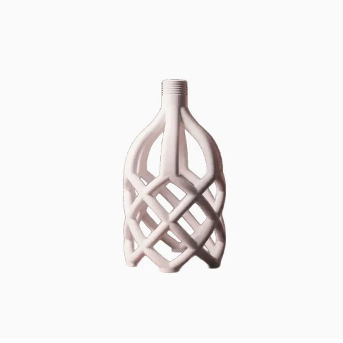 White shower cage lattice water stroker