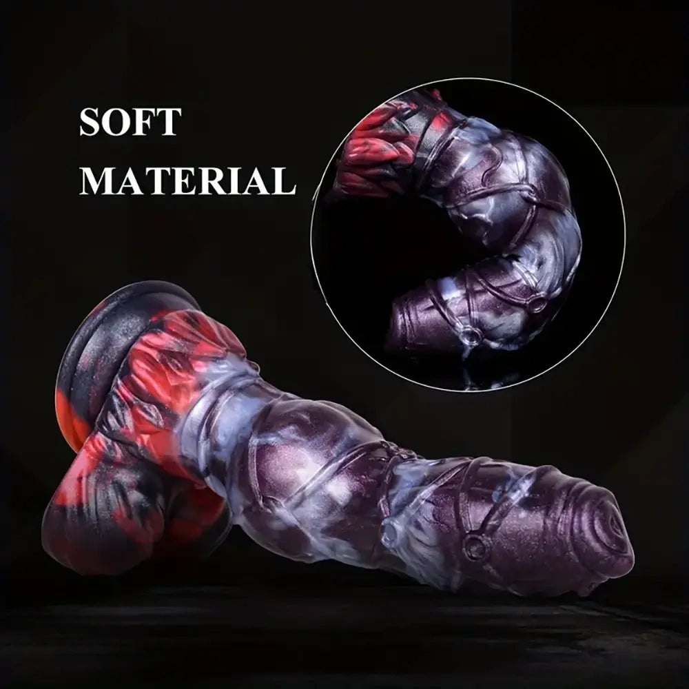 Silicone animal knot dildo, photo 5