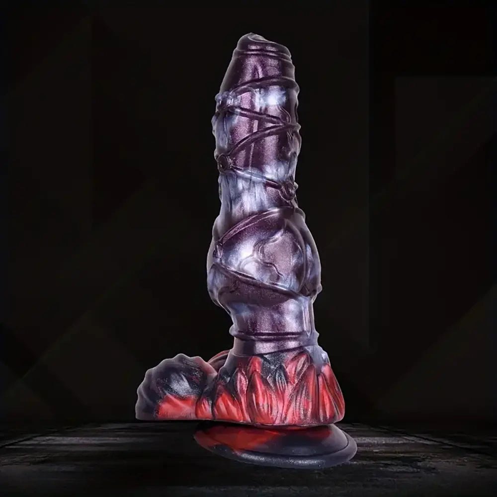 Silicone animal knot dildo, photo 8